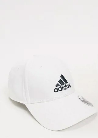 Белая кепка adidas Training-Белый