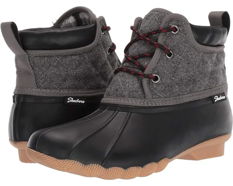 Ботинки SKECHERS Pond - Lil Puddles, цвет Black/Charcoal