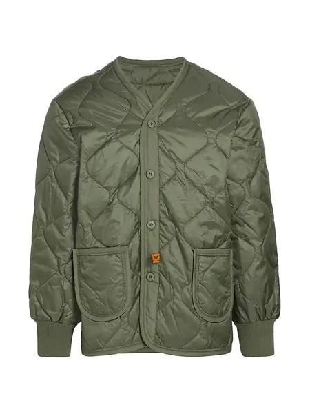 Подкладка стеганой полевой куртки ALS/92 Alpha Industries, оливковый