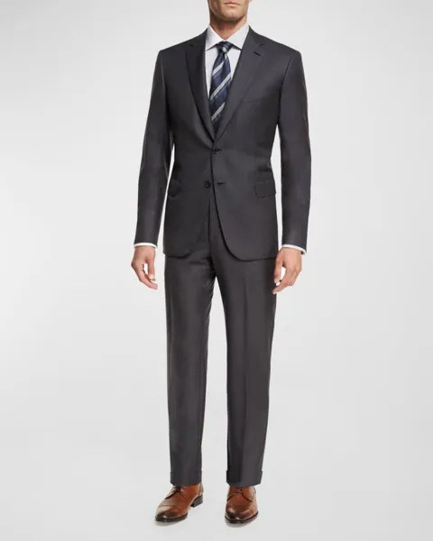Мужской костюм-двойка Brunico из натуральной шерсти Brioni