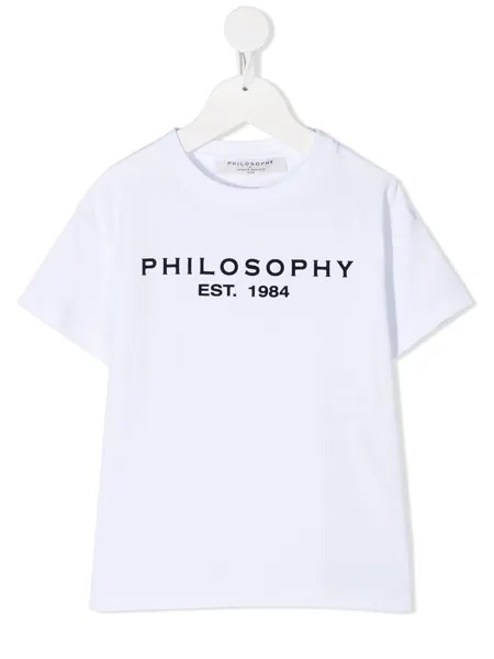 Philosophy Di Lorenzo Serafini Kids футболка с логотипом