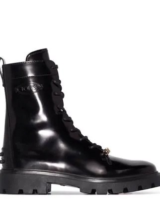 Tod's ботинки на рифленой подошве