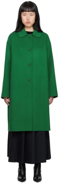 Зеленое пальто Nizza S Max Mara