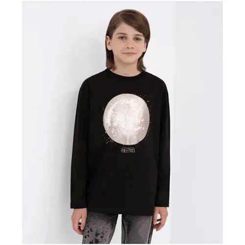 Лонгслив Gulliver 22110BJC1203 Черный 164