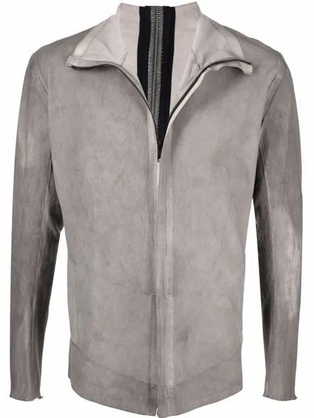 Isaac Sellam Experience zip-detail leather jacket