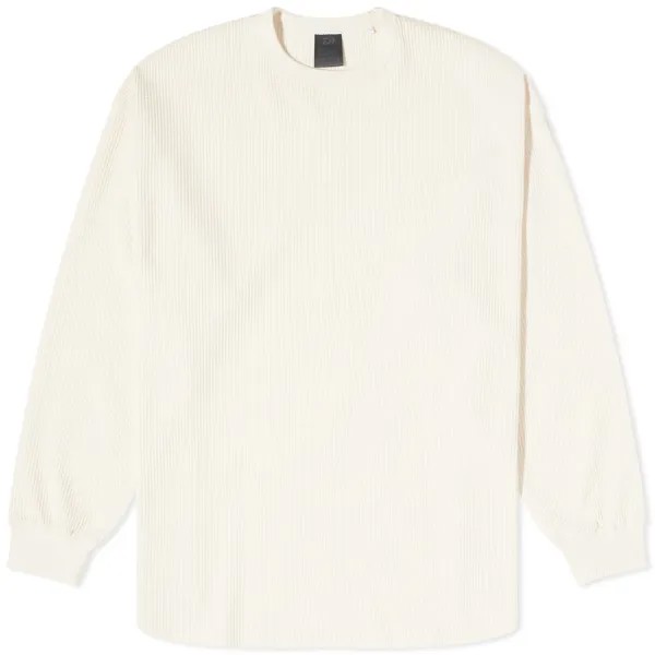 Свитшот Daiwa Long Sleeve Tech Thermal Crew, кремовый