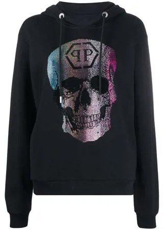 Philipp Plein худи с декором Skull