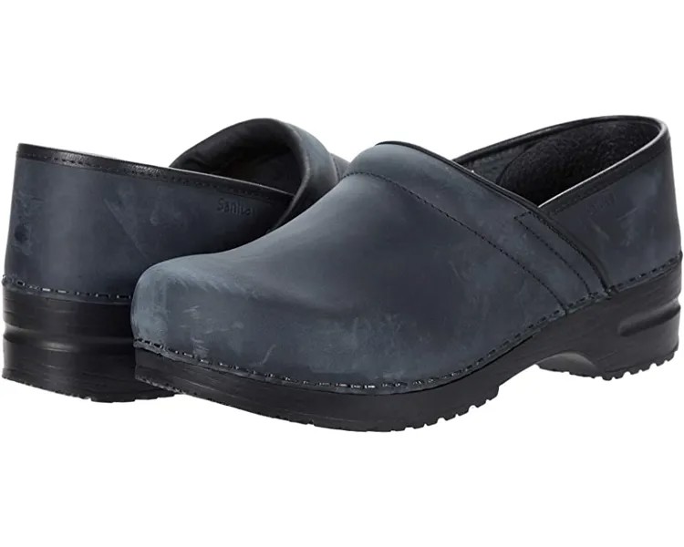 Сабо Professional Oiled Nubuck Sanita, чернила-075