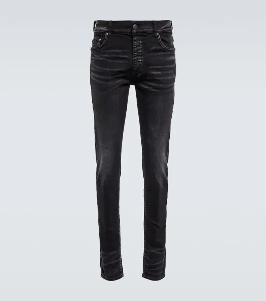 Джинсы скинни с заниженной талией Amiri, черный