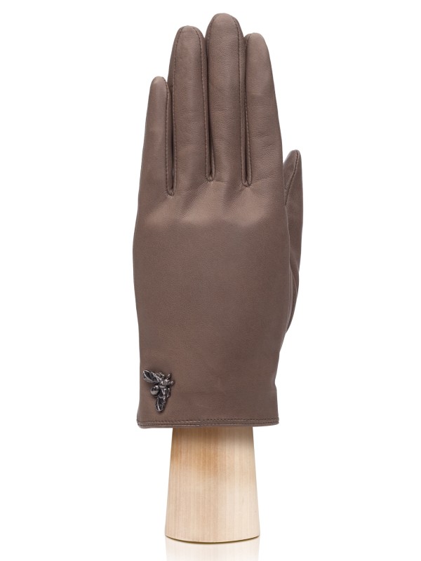 Перчатки женские Eleganzza IS780 коричневые 6.5