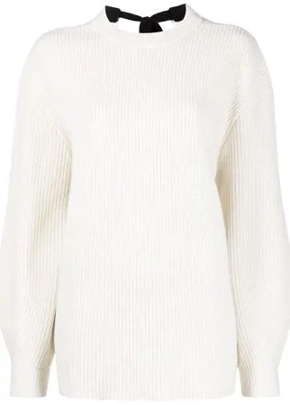 Proenza Schouler White Label трикотажный джемпер с завязками