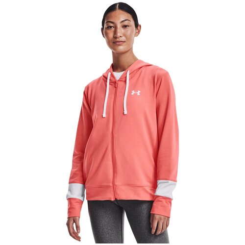 Толстовка Under Armour Rival Terry Cb Fz Hoodie Розовый SM 1370941-852