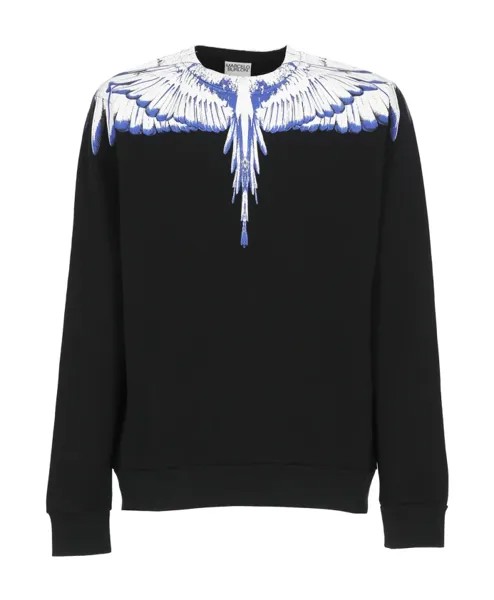 Свитер с крыльями R Icon Marcelo Burlon, черный