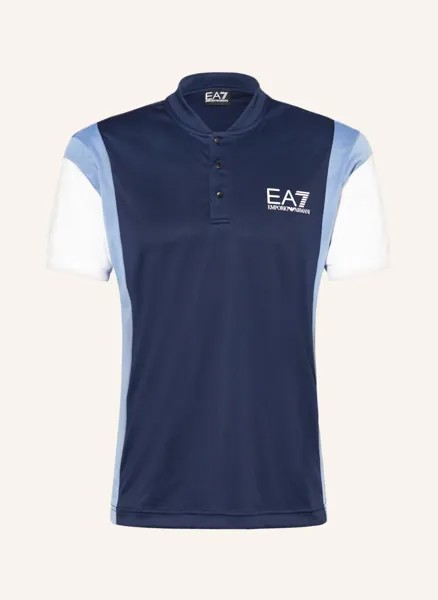 Рубашка поло EA7 EMPORIO ARMANI Funktions PJPCZ, темно-синий