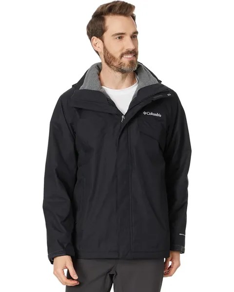 Куртка Columbia Bugaboo II Fleece Interchange, цвет Black/Charcoal Heather