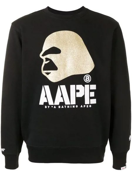 AAPE BY *A BATHING APE® толстовка с логотипом