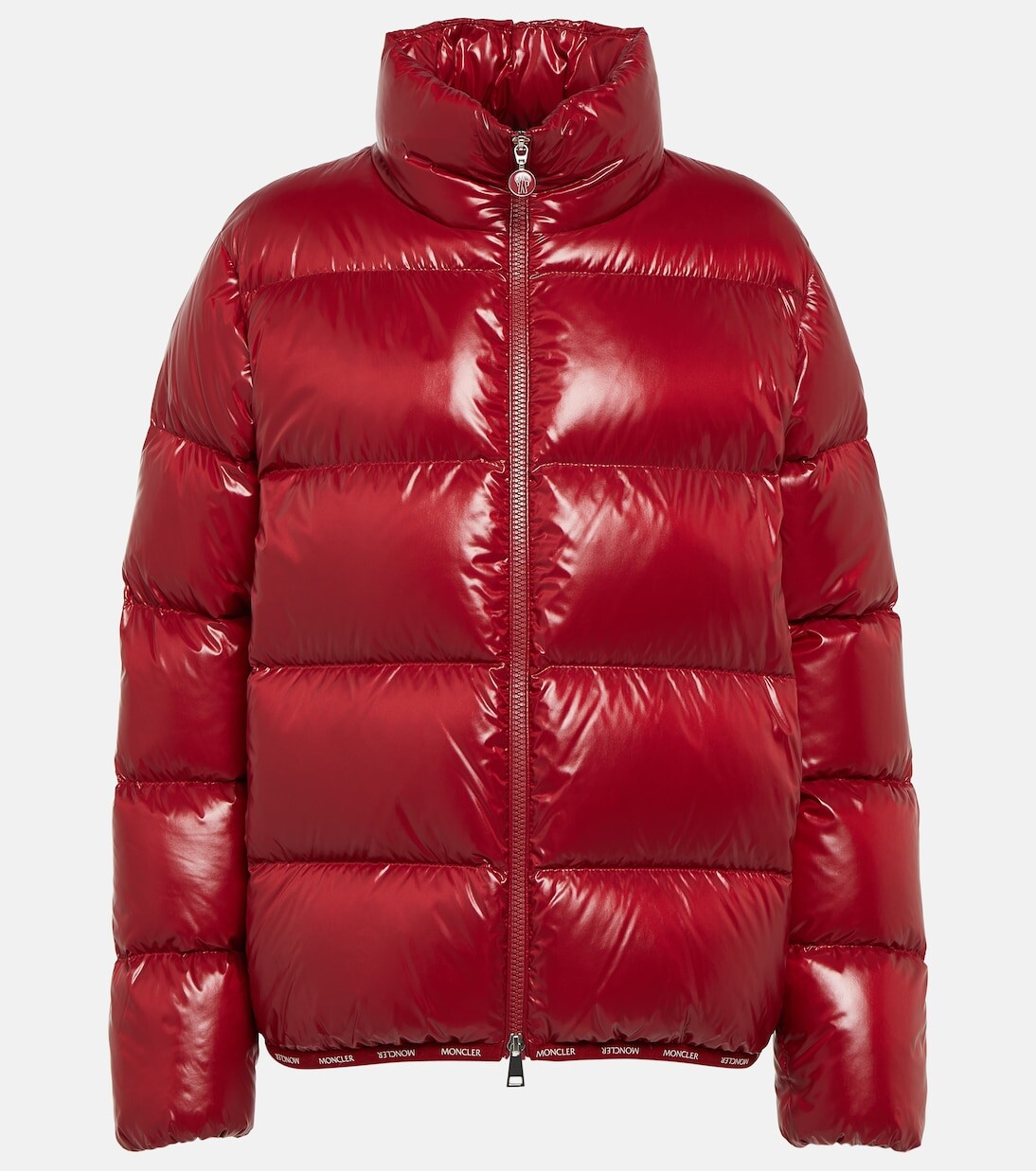 Пуховик Abbadia Moncler, красный