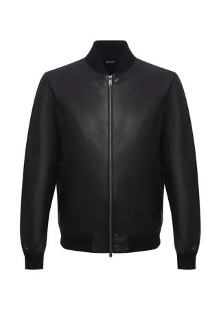 Кожаный бомбер Z Zegna