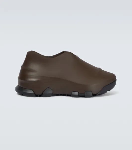 Монументальные резиновые туфли Mallow Givenchy, коричневый