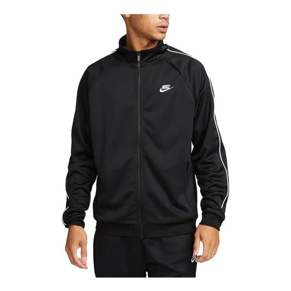 Куртка клуб флисовая спортивная куртка на молнии Nike, черный