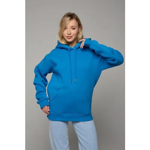 Худи Магазин Толстовок, размер 3XL-50-52-Woman-(Женский), , бирюзовый
