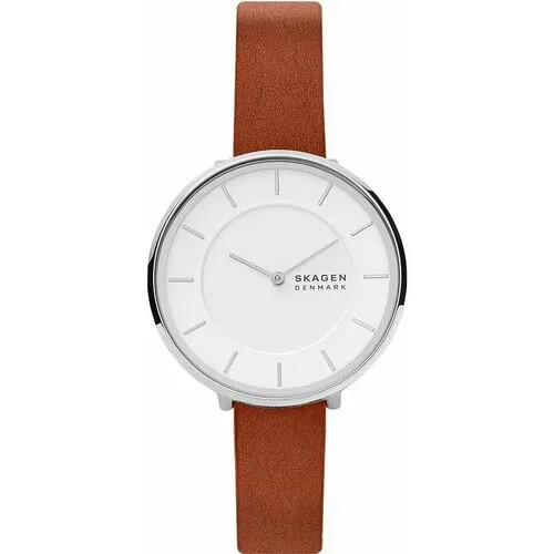 Наручные часы SKAGEN, коричневый