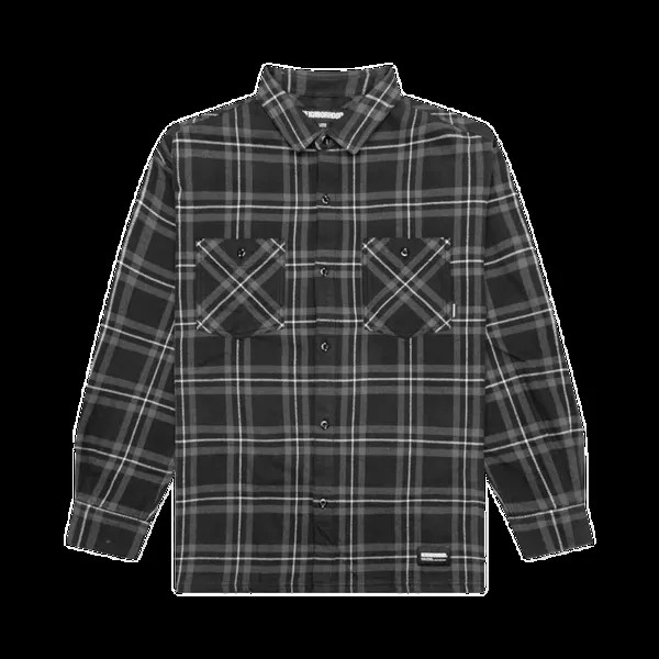 Рубашка Neighborhood Tartan Check Long-Sleeve 'Black', черный