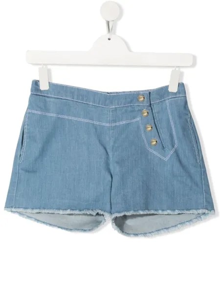 Chloé Kids джинсовые шорты