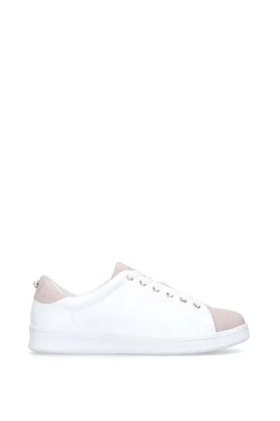 Кроссовки на плоской подошве 'Kori' Fabric Trainers Miss KG, белый