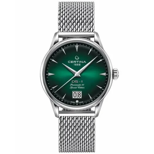 Наручные часы Certina DS-1, зеленый