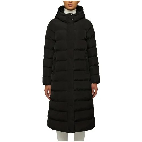 Пальто GEOX для женщин W ANYLLA цвет чёрный, размер 50