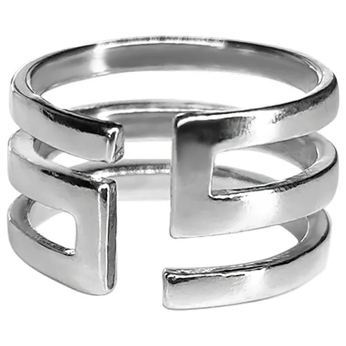 Кольцо Лабиринт, серебро 925 MR0070-Ag925, без размера, 3,99