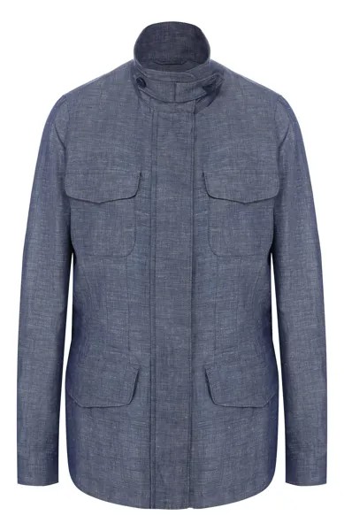 Жакет из смеси льна и хлопка Loro Piana