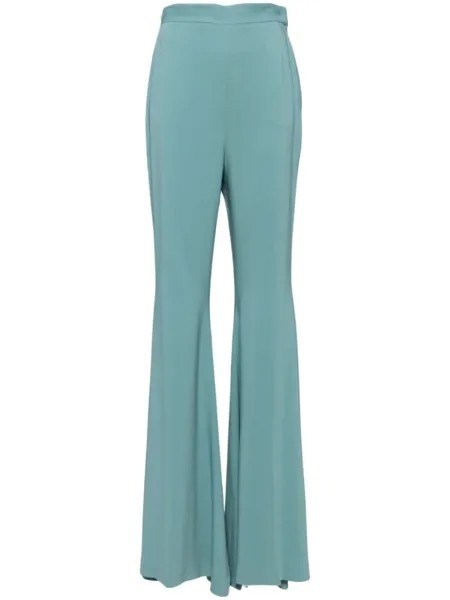 Elie Saab брюки с наружным швом, синий
