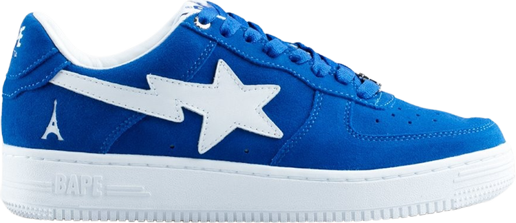 Кроссовки Highsnobiety x Bapesta Not In Paris Pack - Blue, синий