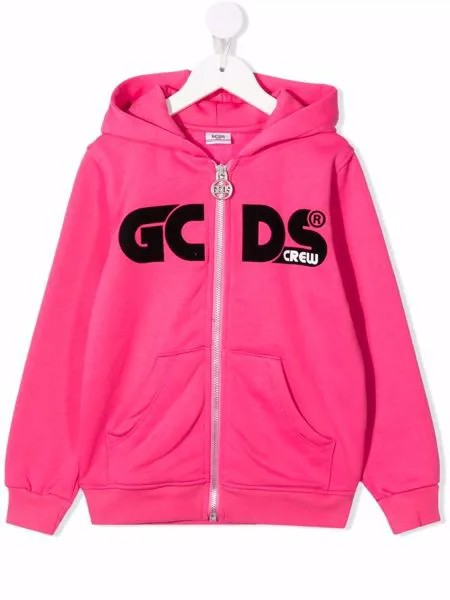 Gcds Kids худи на молнии с логотипом