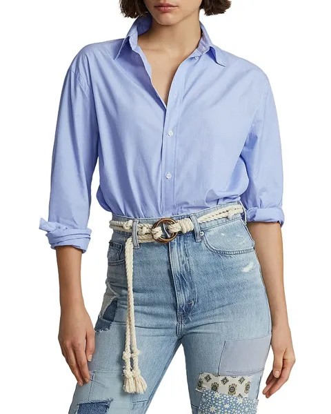 Рубашка из хлопкового поплина Ralph Lauren
