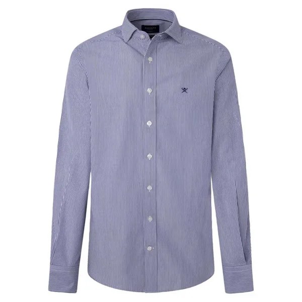 Рубашка с длинным рукавом Hackett Ess Fine Bengal Strip, фиолетовый