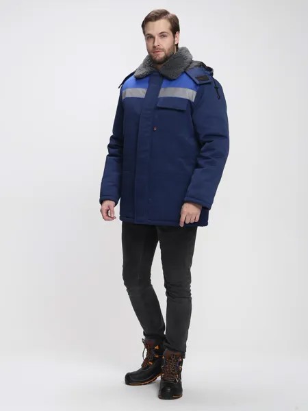 Куртка рабочая мужская Ursus Бригада синяя 44-46 RU/182-188