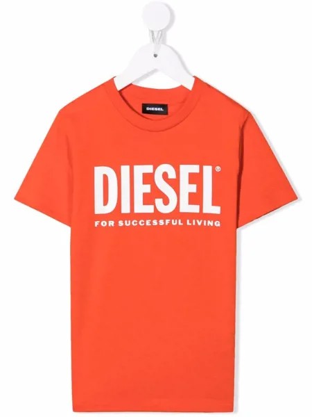 Diesel Kids футболка с логотипом