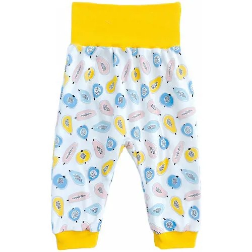 Штанишки для малыша, для новорожденного (ползунки для мальчика, для девочки, брюки, штаны) Eco Foff папайя 80-86р