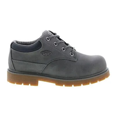 Lugz Drifter LO LX MDRLXLGD-0894 Мужские Серые Синтетические Оксфорды Повседневная Обувь 8