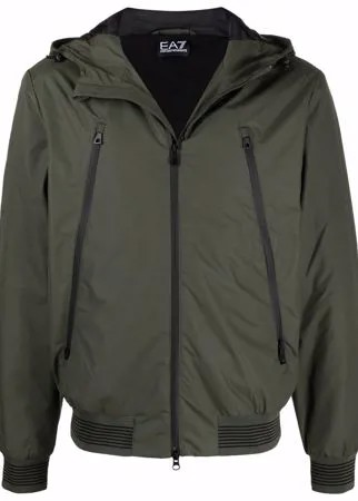 Ea7 Emporio Armani бомбер с длинными рукавами