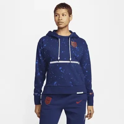 Худи Nike U.S. Standard Issue, цвет Loyal Blue/Hyper Royal/Speed Red