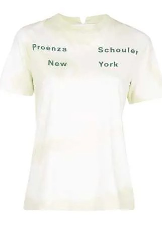Proenza Schouler White Label футболка с принтом тай-дай