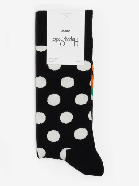 Носки с рисунками Happy Socks - Halloween Big Dot, Черный