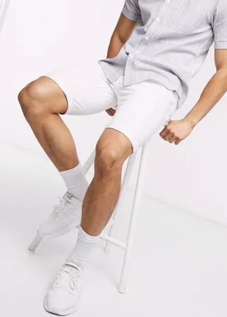 Белые хлопковые шорты Burton Menswear-Белый