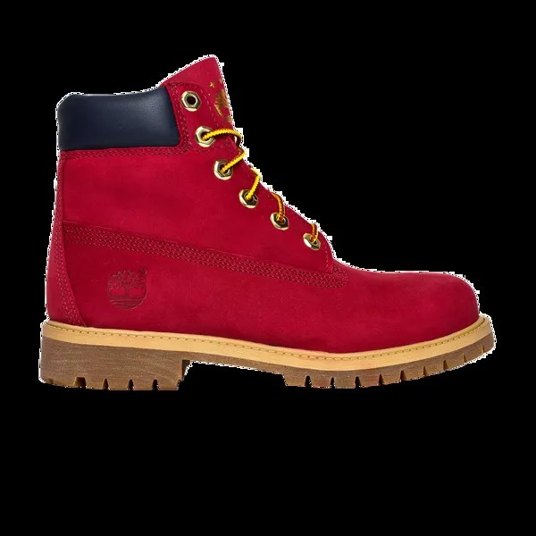 Ботинки 6 Inch Premium Junior Timberland, красный