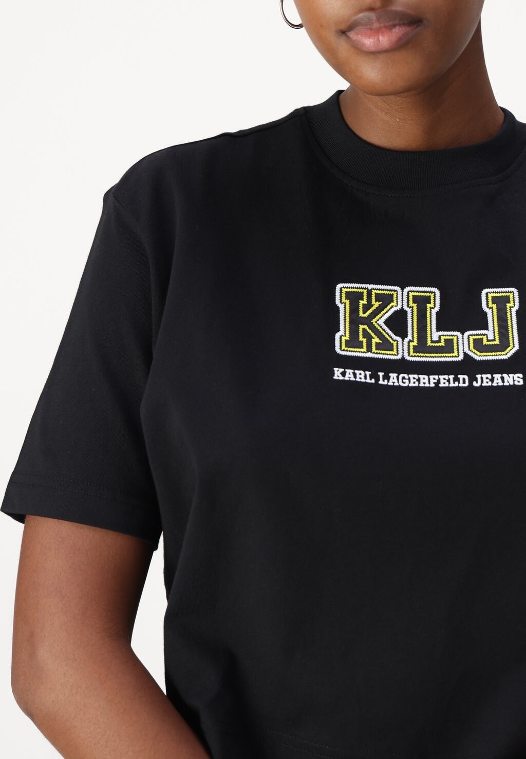 Базовая футболка LOGO TEE Karl Lagerfeld, черный
