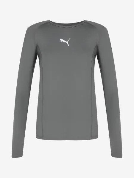 Лонгслив компрессионный мужской PUMA Liga Baselayer, Серый